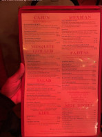 Jose Tejas Restaurant menu