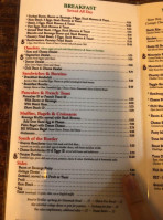 Grand Canyon Coffee Cafe menu