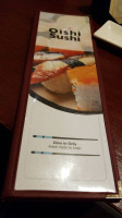 Oishi Sushi menu