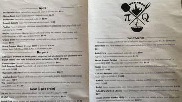 Knead Pi Q menu