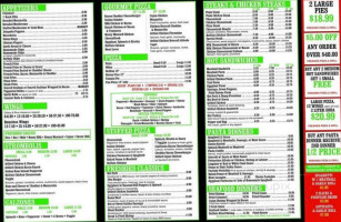 Capassos 2 Go Pizzeria Grill menu