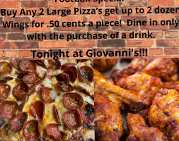 Giovannis Pizza Pub food