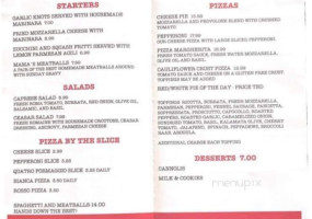 Olde Towne Pizza Company menu