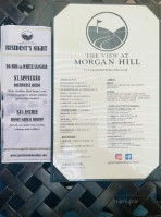 The View At Morgan Hill menu