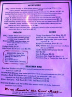 Beaches Cafe & Bakery LLC menu