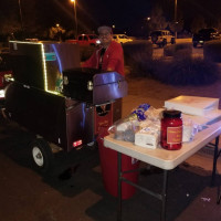 Big Jake's Dogs Catering outside
