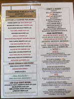 The Trailhead Public House And Eatery menu