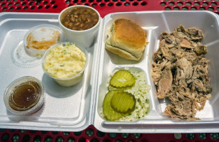Whitt's Barbecue food