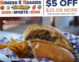 Homers Hoagies At Sports Heaven Orlando food