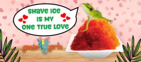 Gecko Girlz Shave Ice food