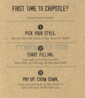 Qdoba Mexican Grill menu