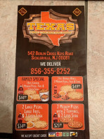 Texas Fried Chicken And Pizza food