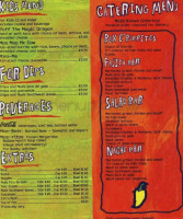 Gusto Grill menu