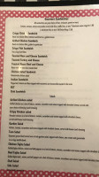 The Daily Grind Restaurant And Coffee Bar menu