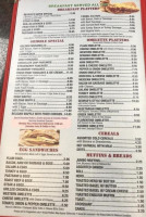George's Diner And Cafe menu