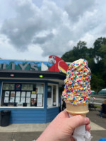 Polly's Ice Cream food