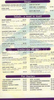 Zoes Kitchen menu