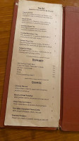 Terracotta Red menu
