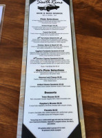 South Rims Wine Beer Garage menu