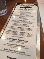 South Rims Wine Beer Garage menu