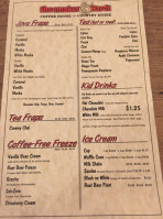 Shoemaker Hardt Coffee House And Country Store menu