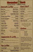 Shoemaker Hardt Coffee House And Country Store menu