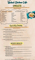 Pupillo's Wicked Chicken Cafe menu