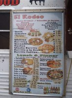 El Rodeo Taco Truck menu