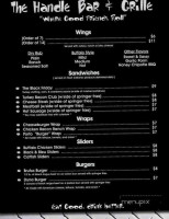 The Handle Grille menu