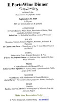 Il Porto menu