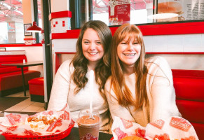 Freddy's Frozen Custard Steakburgers food