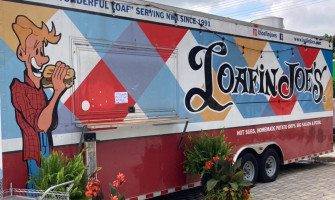Loafin Joe’s Food Truck outside
