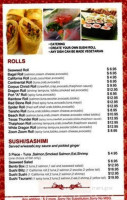 Sushi Thai Cafe menu