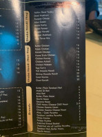 Edison Family menu