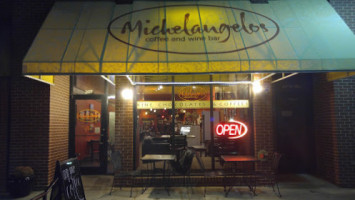 Michelangelo's Coffee & Wine Bar inside