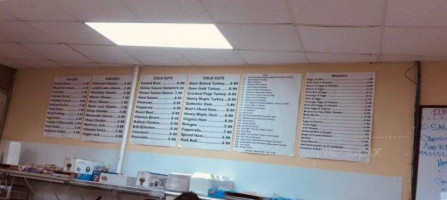 Metuchen Corner Deli menu