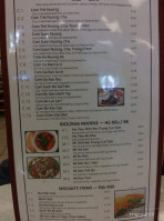 Pho.com menu