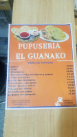 Pupuseria El Guanako food