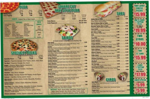 Carmella's Express menu