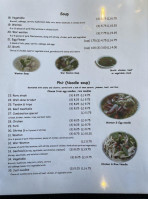 Nam Van Noodle Cafe menu