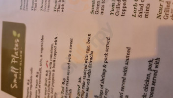 Sweet Basil Thai Berkeley menu