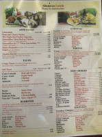 Taqueria La Jalicience menu