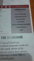 Low Tide Steak House inside