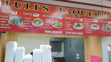 Lulis Taqueria food