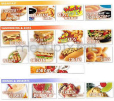 Sonic Drive-in menu