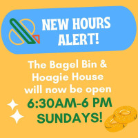 Bagel Bin Hoagie House food