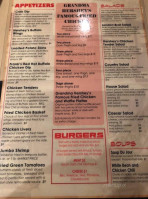 Hershey's menu
