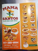 Mama Santos Cafe Grill food