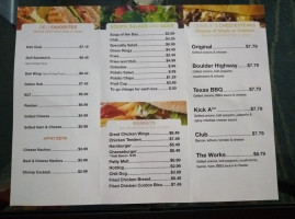 Charlie's Cheeseteak Deli menu