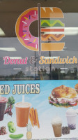 Donuts Sandwich Station food